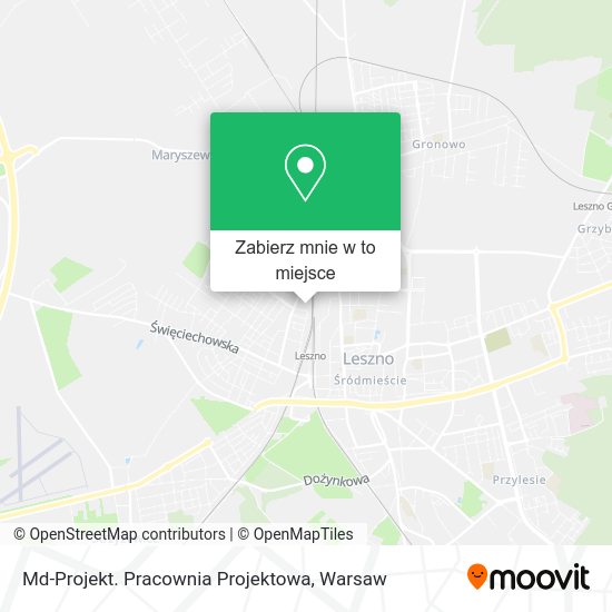 Mapa Md-Projekt. Pracownia Projektowa