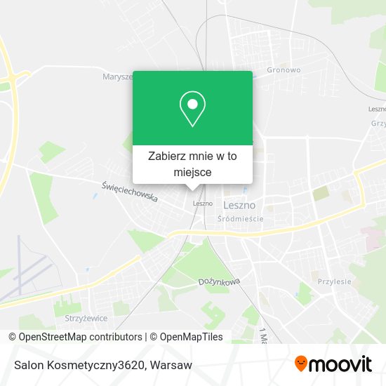 Mapa Salon Kosmetyczny3620