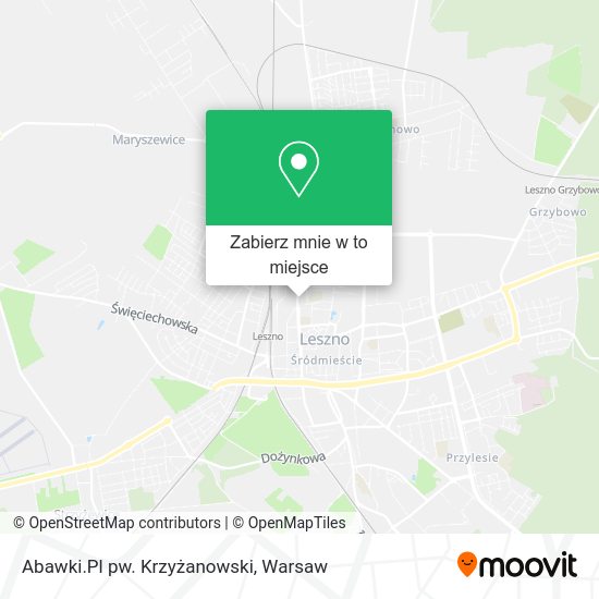 Mapa Abawki.Pl pw. Krzyżanowski