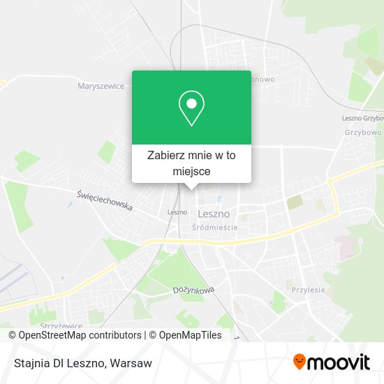 Mapa Stajnia Dl Leszno