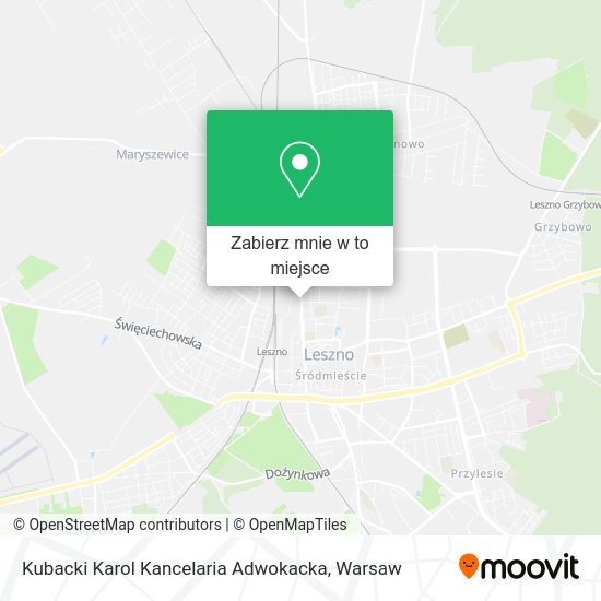 Mapa Kubacki Karol Kancelaria Adwokacka