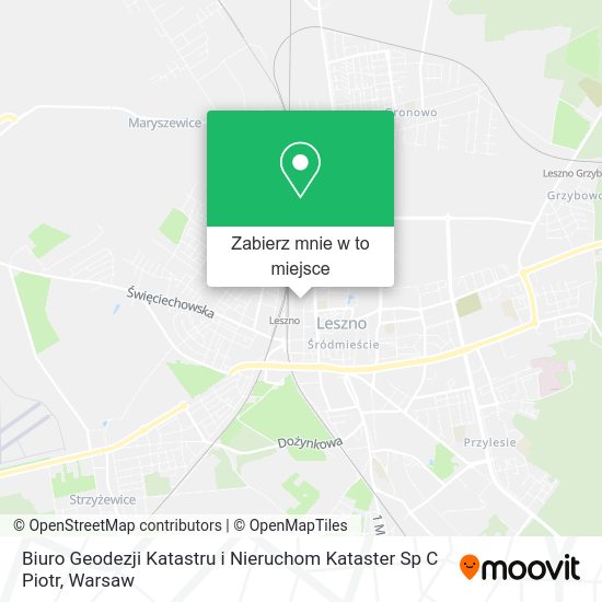 Mapa Biuro Geodezji Katastru i Nieruchom Kataster Sp C Piotr