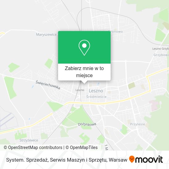 Mapa System. Sprzedaż, Serwis Maszyn i Sprzętu