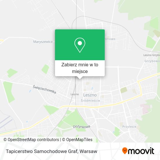 Mapa Tapicerstwo Samochodowe Graf