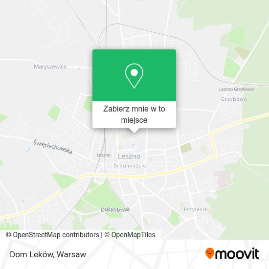 Mapa Dom Leków