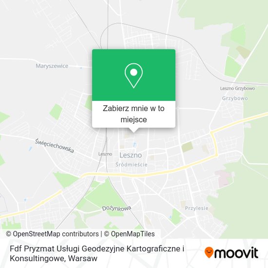 Mapa Fdf Pryzmat Usługi Geodezyjne Kartograficzne i Konsultingowe