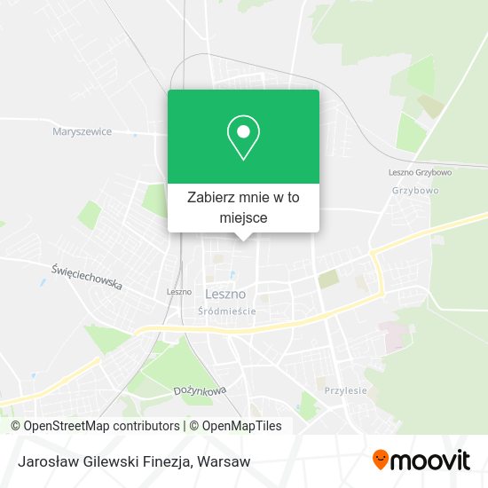 Mapa Jarosław Gilewski Finezja