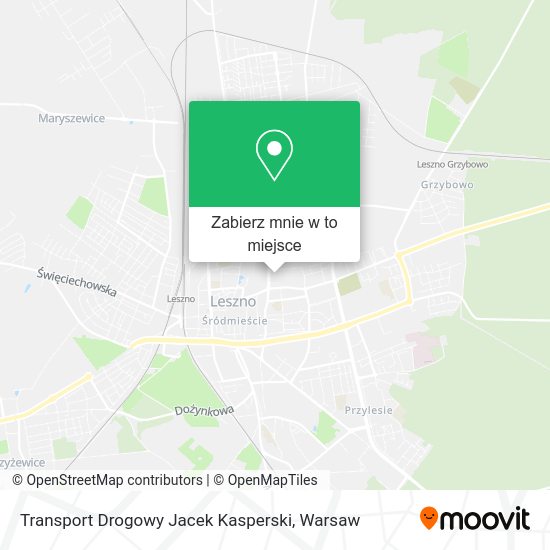 Mapa Transport Drogowy Jacek Kasperski