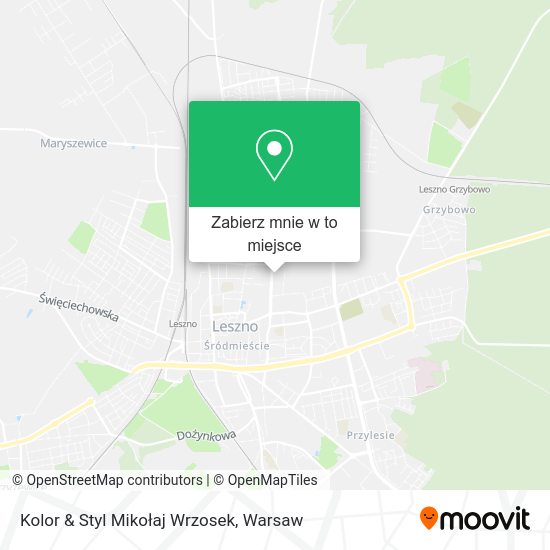 Mapa Kolor & Styl Mikołaj Wrzosek