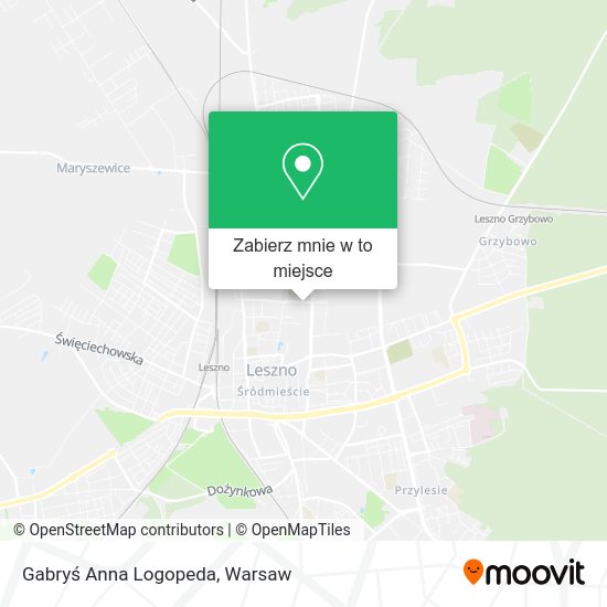 Mapa Gabryś Anna Logopeda