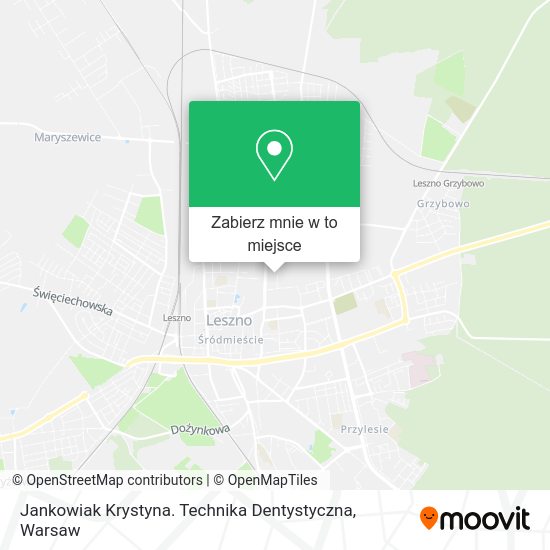 Mapa Jankowiak Krystyna. Technika Dentystyczna