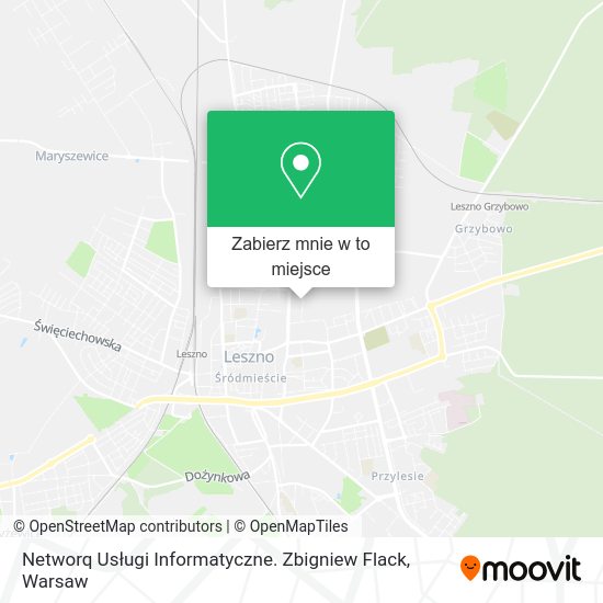 Mapa Networq Usługi Informatyczne. Zbigniew Flack