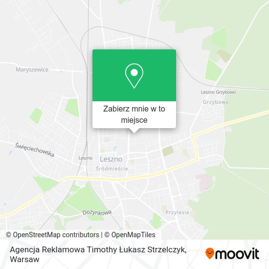 Mapa Agencja Reklamowa Timothy Łukasz Strzelczyk