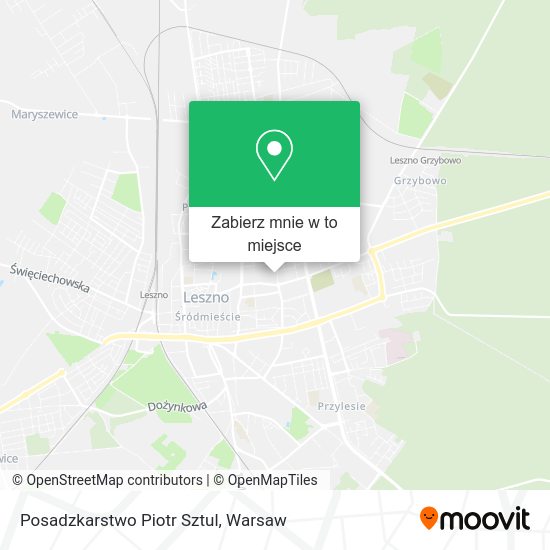 Mapa Posadzkarstwo Piotr Sztul