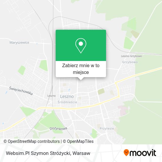 Mapa Websim.Pl Szymon Stróżycki