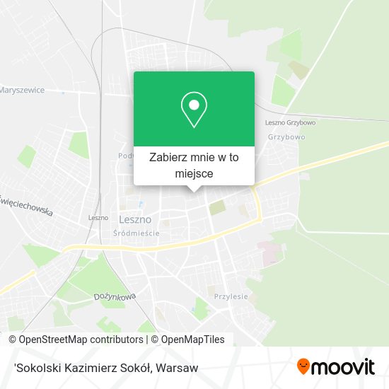 Mapa 'Sokolski Kazimierz Sokół