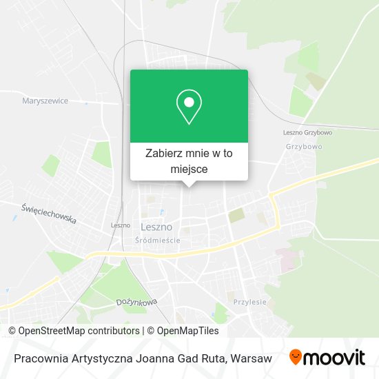 Mapa Pracownia Artystyczna Joanna Gad Ruta