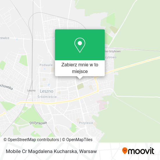 Mapa Mobile Cr Magdalena Kucharska