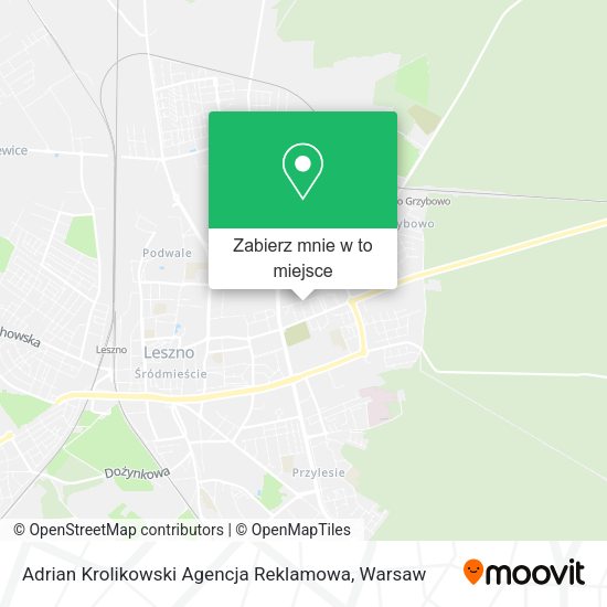 Mapa Adrian Krolikowski Agencja Reklamowa