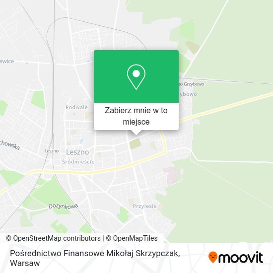 Mapa Pośrednictwo Finansowe Mikołaj Skrzypczak