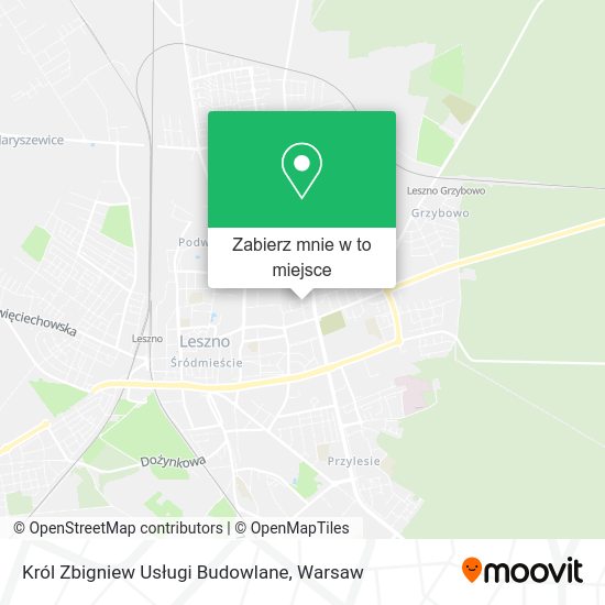 Mapa Król Zbigniew Usługi Budowlane