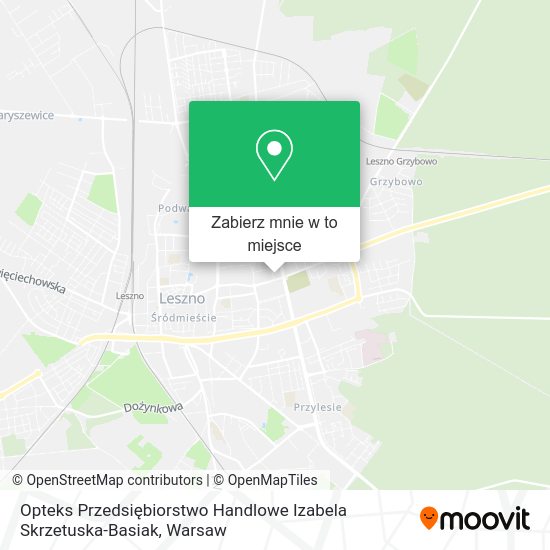 Mapa Opteks Przedsiębiorstwo Handlowe Izabela Skrzetuska-Basiak