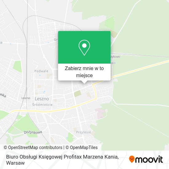 Mapa Biuro Obsługi Księgowej Profitax Marzena Kania