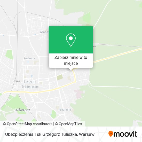 Mapa Ubezpieczenia Tsk Grzegorz Tuliszka