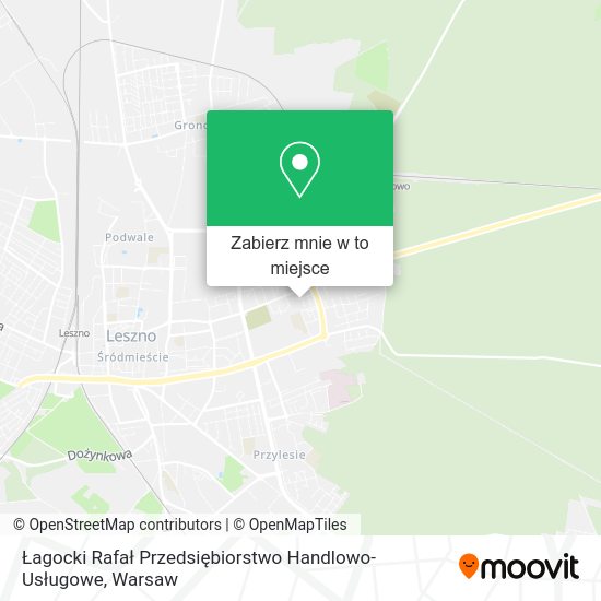 Mapa Łagocki Rafał Przedsiębiorstwo Handlowo-Usługowe