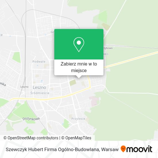 Mapa Szewczyk Hubert Firma Ogólno-Budowlana