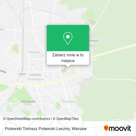 Mapa Polewski Tomasz Polewski Leszno