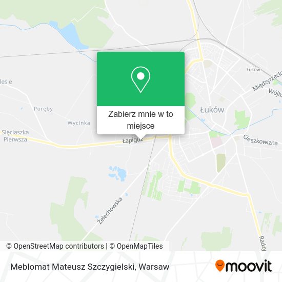 Mapa Meblomat Mateusz Szczygielski