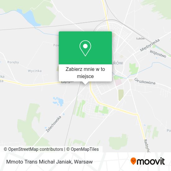 Mapa Mmoto Trans Michał Janiak