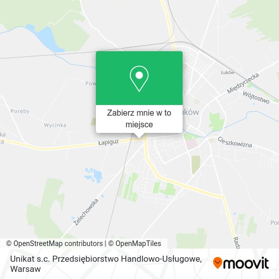 Mapa Unikat s.c. Przedsiębiorstwo Handlowo-Usługowe