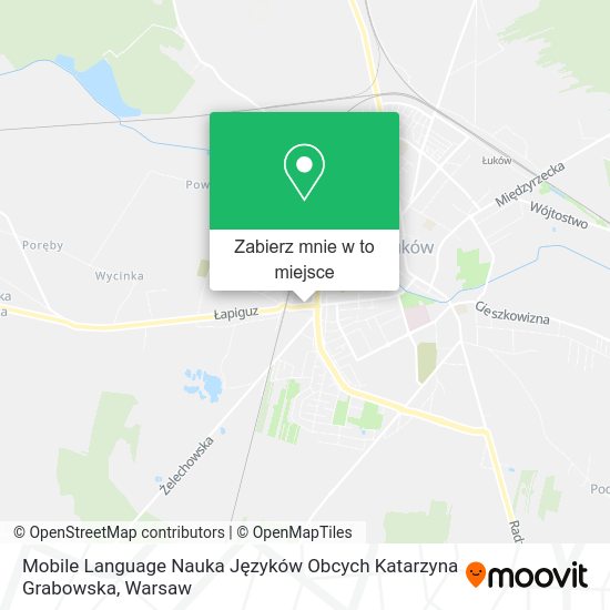 Mapa Mobile Language Nauka Języków Obcych Katarzyna Grabowska