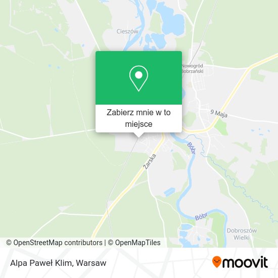 Mapa Alpa Paweł Klim