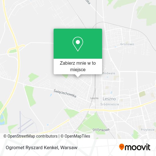 Mapa Ogromet Ryszard Kenkel