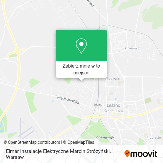 Mapa Elmar Instalacje Elektryczne Marcin Stróżyński