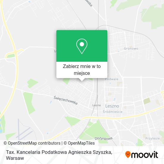 Mapa Tax. Kancelaria Podatkowa Agnieszka Szyszka