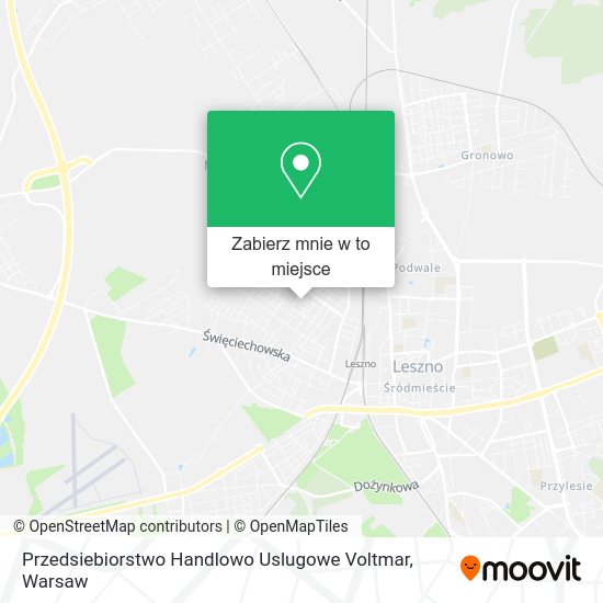 Mapa Przedsiebiorstwo Handlowo Uslugowe Voltmar