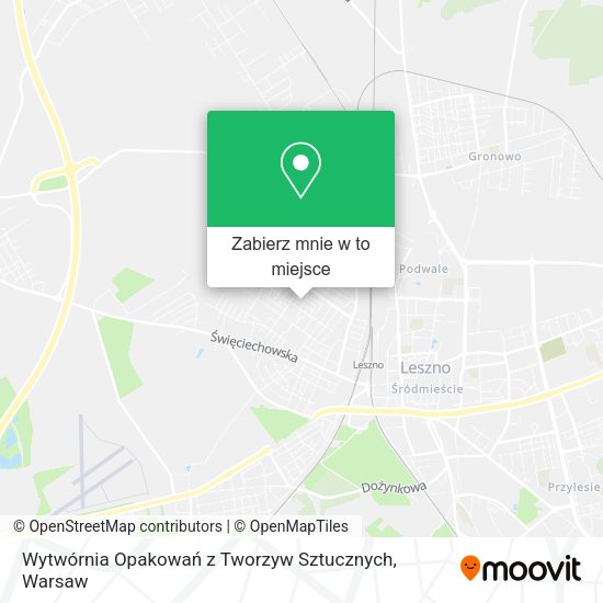 Mapa Wytwórnia Opakowań z Tworzyw Sztucznych