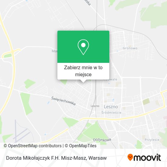 Mapa Dorota Mikołajczyk F.H. Misz-Masz