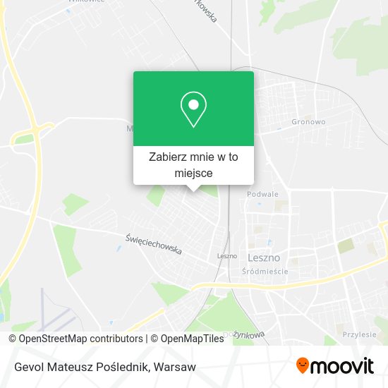 Mapa Gevol Mateusz Poślednik