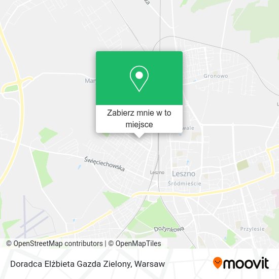 Mapa Doradca Elżbieta Gazda Zielony