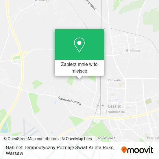 Mapa Gabinet Terapeutyczny Poznaję Świat Arleta Ruks