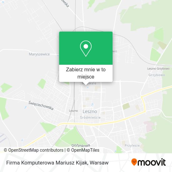 Mapa Firma Komputerowa Mariusz Kijak