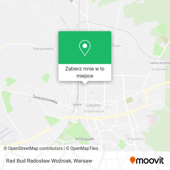 Mapa Rad Bud Radosław Woźniak