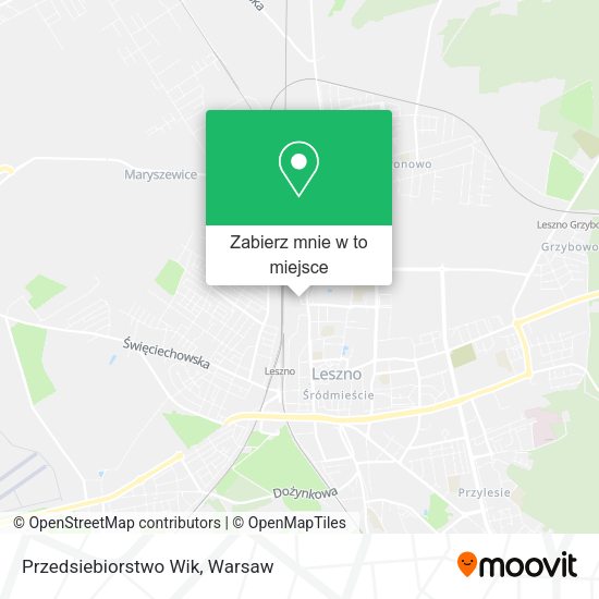 Mapa Przedsiebiorstwo Wik