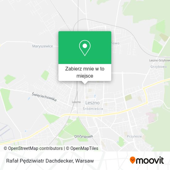 Mapa Rafał Pędziwiatr Dachdecker