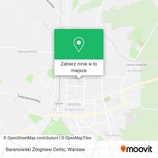 Mapa Baranowski Zbigniew Celtic